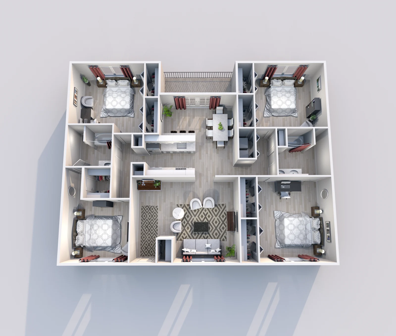 Eden Pointe — floor plan, Plan Redwood · 4 bed · 2 baths · 1,778 sq ft